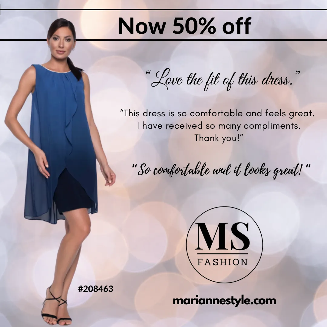 208463 (50% Off)   Lovely Fitting Dress