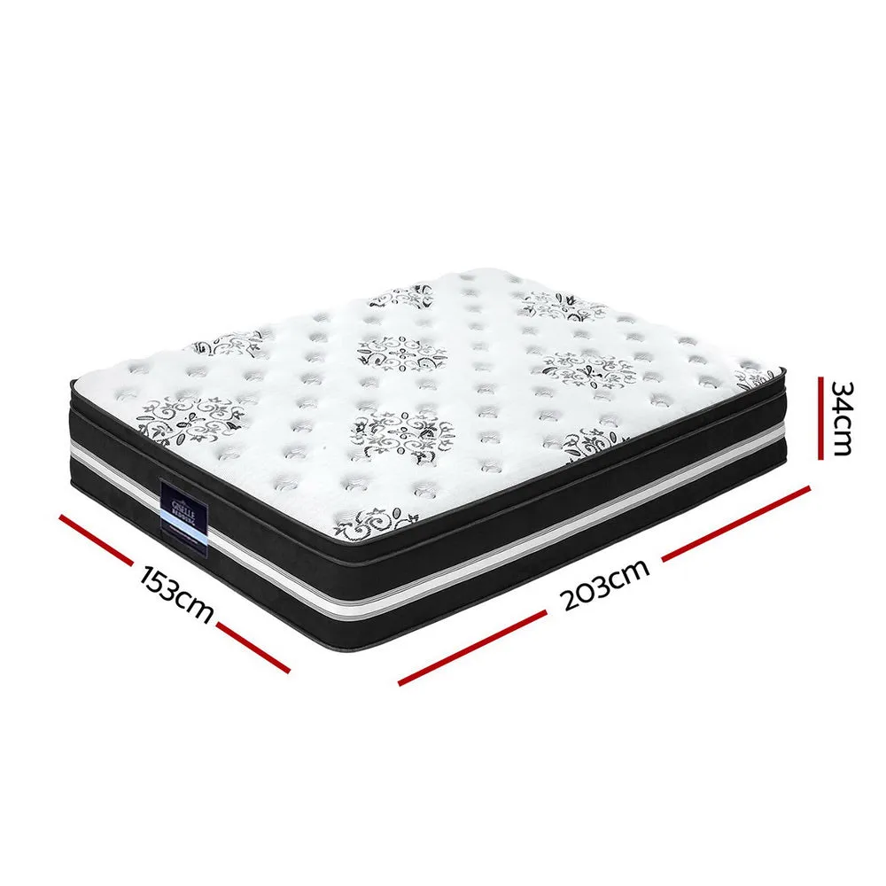 34cm Thick Cool Gel Memory Foam Mattress Queen Giselle Bedding