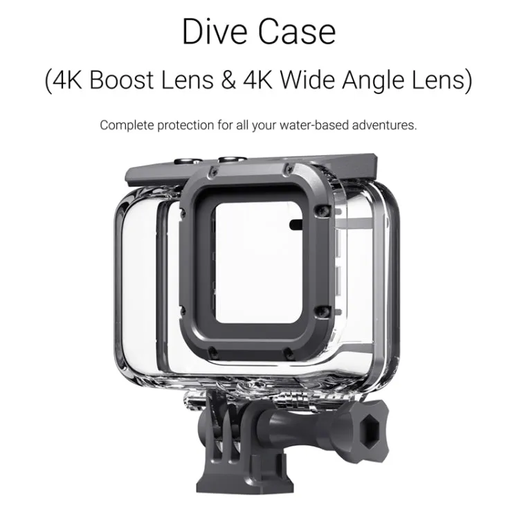 60m Underwater Depth Diving Case Waterproof Camera Housing for Insta360 One RS 4K