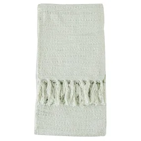 Accrington Textured Throw Green