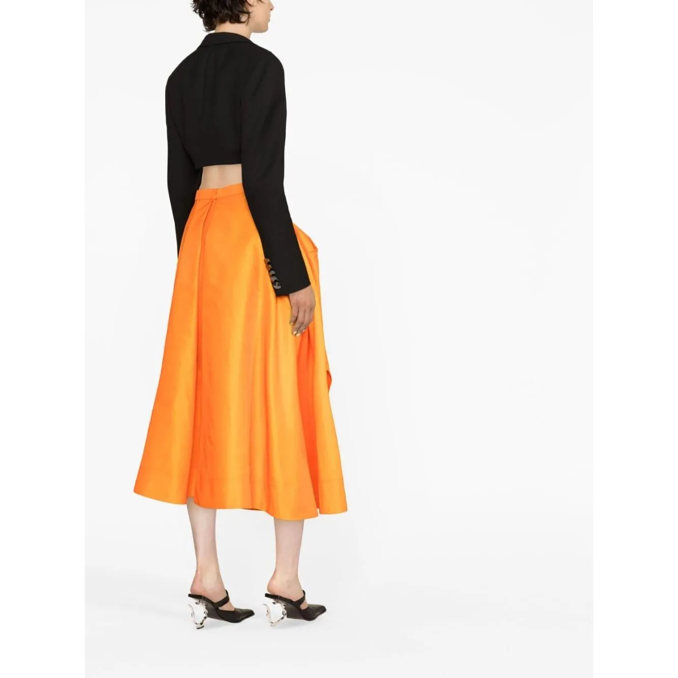 Alexander McQueen Skirts Orange