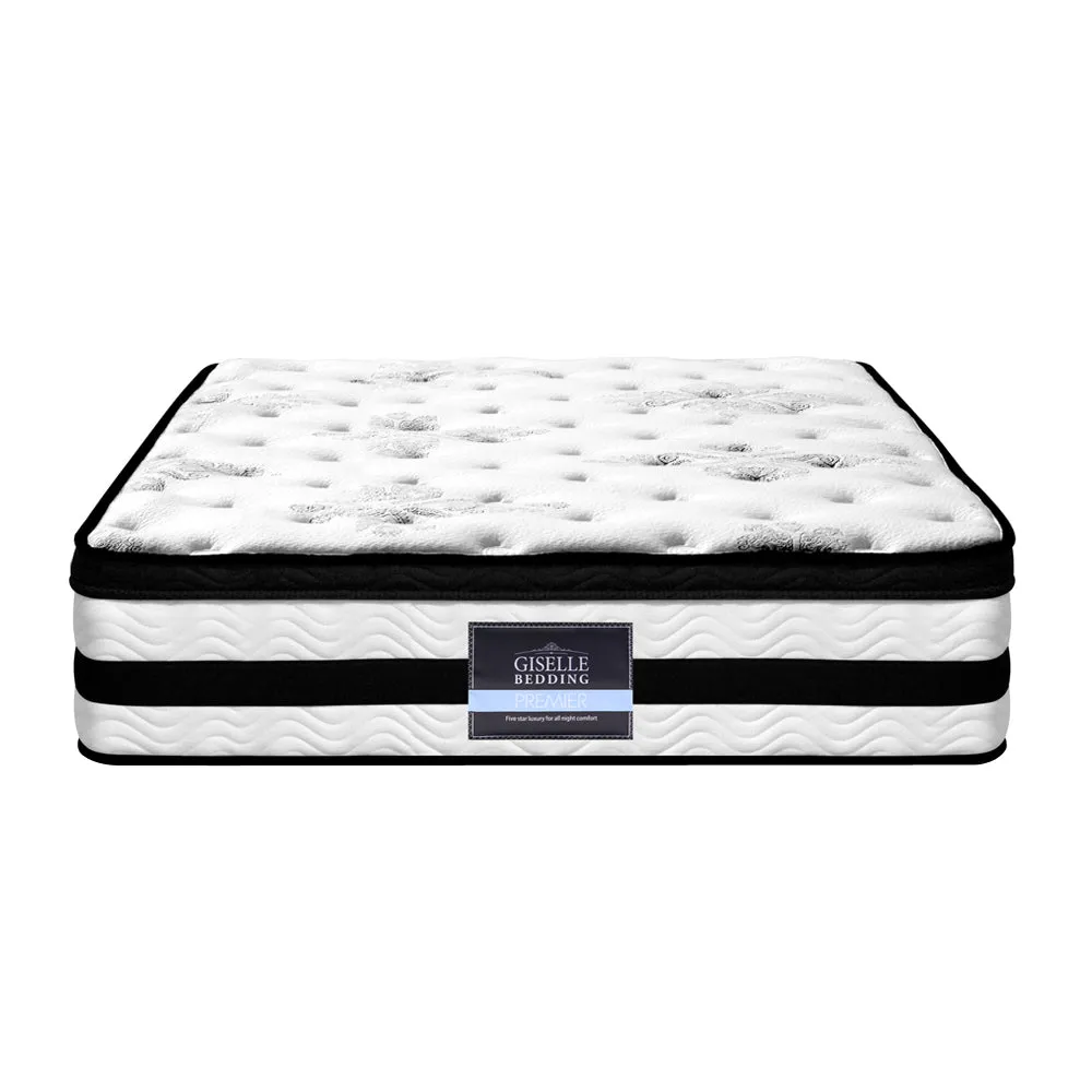 Algarve Euro Top Pocket Spring Mattress 34cm Thick - Single