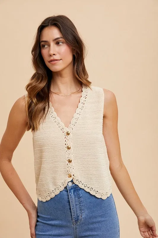 Anaya Knit Vest