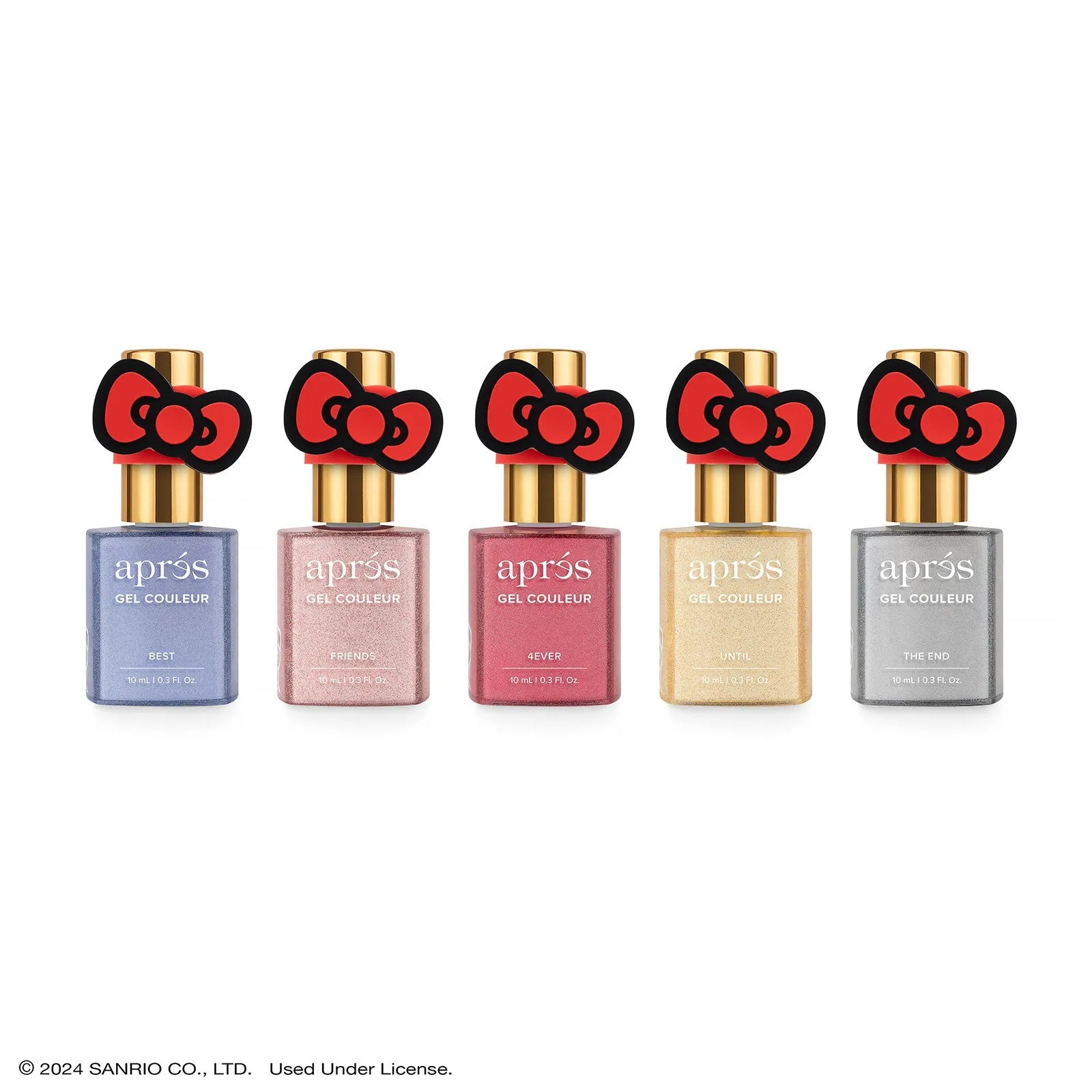 Apres - Hello Kitty Best Friends Flash Glitter Gel Couleur Set