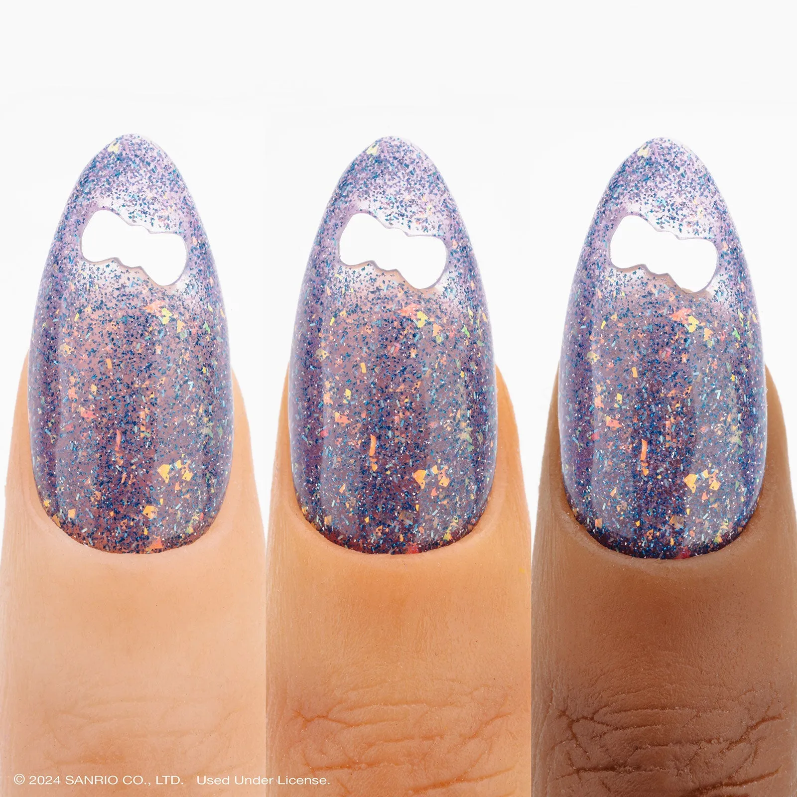 Apres - Kuromi Flash Glitter Gel Couleur - Wild