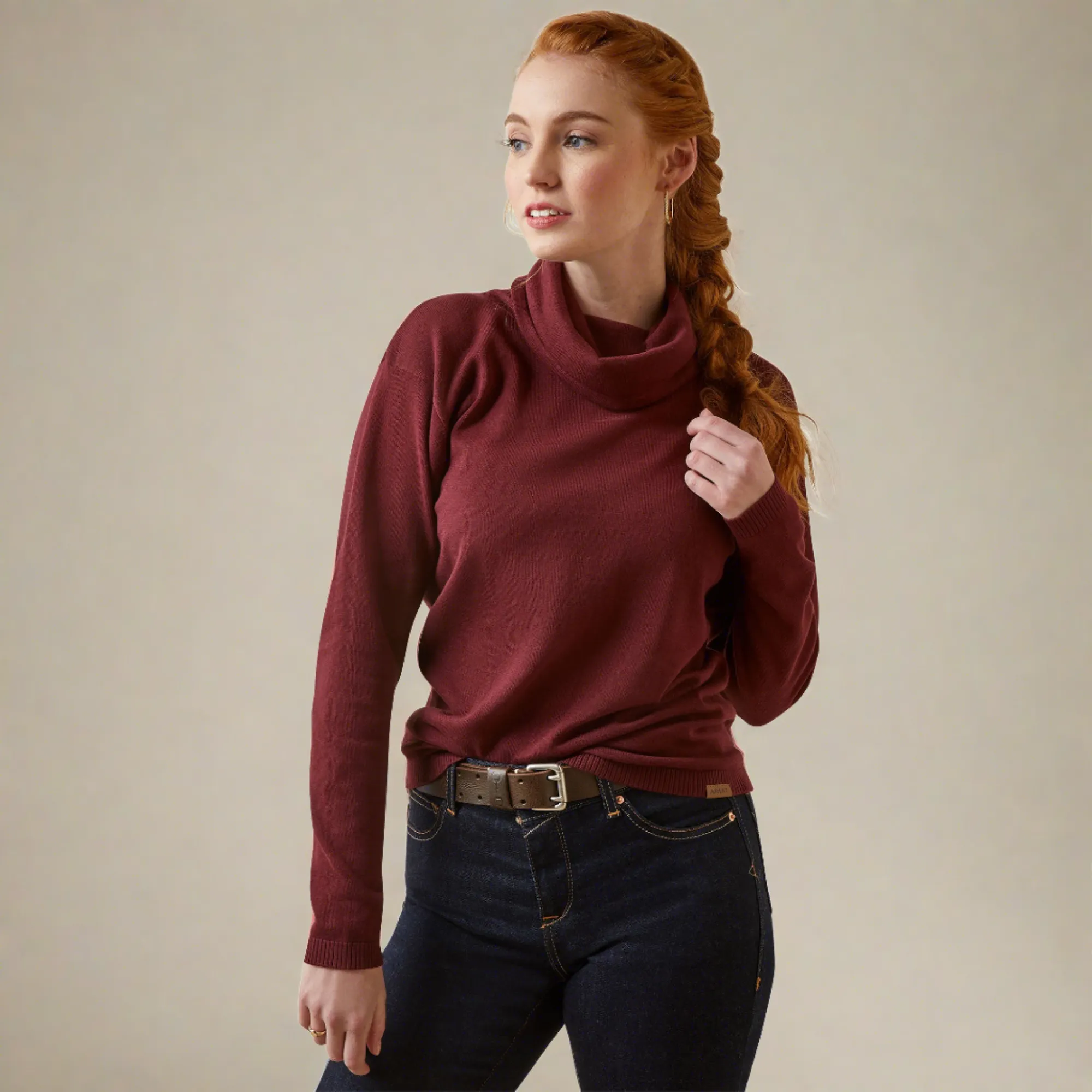 Ariat Ladies Lexi Roll Neck Sweater