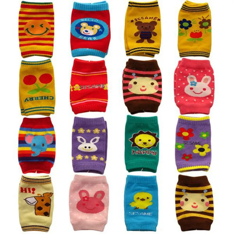 Baby Leg Warmers / Knee Protector, Pack of 4 random colors