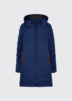 Ballybrophy Quilted Jacket - Peacock Blue