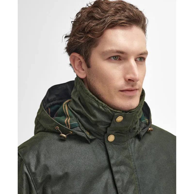 Barbour Bleaberry Mens Wax Jacket - Fern