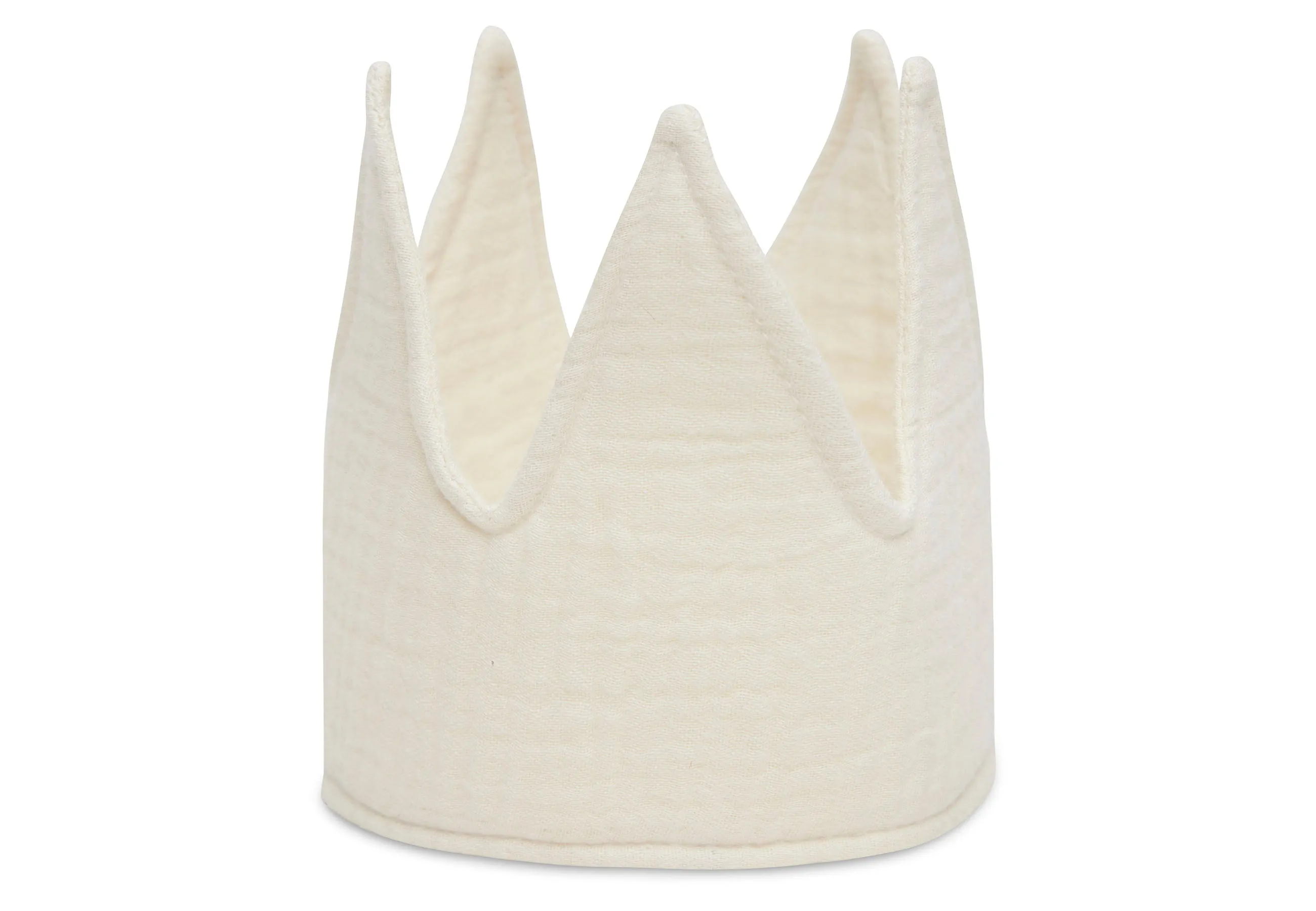 Birthday crown 12x35cm Party Collection - Ivory