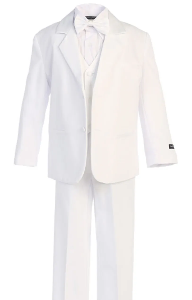 Boys White Tuxedo