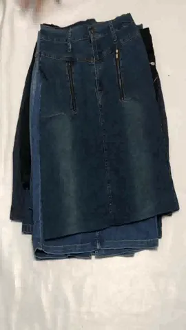 Buttoned Up in Vintage Y2K Denim Skirts ❤️ (S-407)