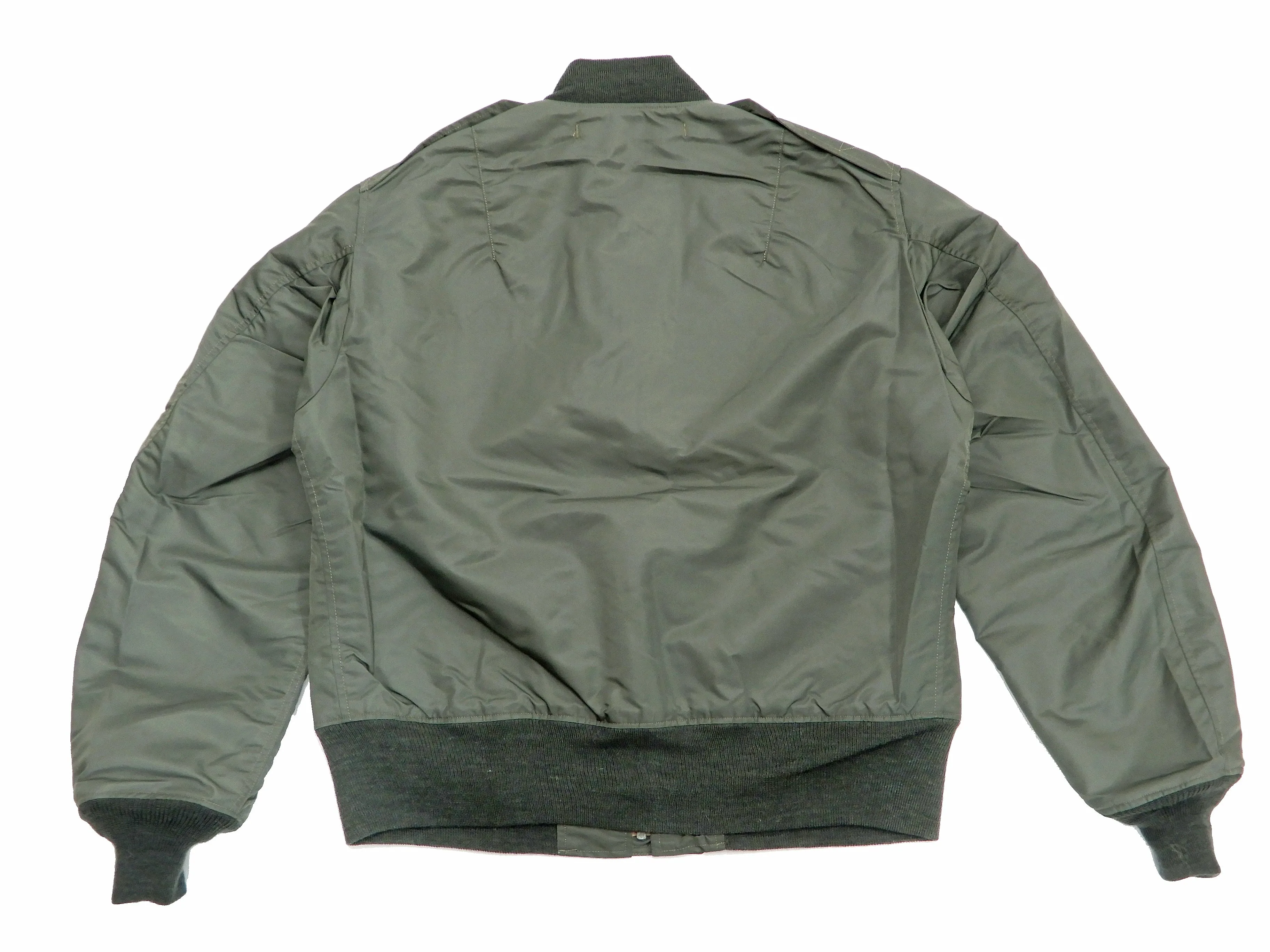 Buzz Rickson Jacket Men's L-2B Flight Jacket Plain Bomber Jacket L2B BR14870 Sage-Green