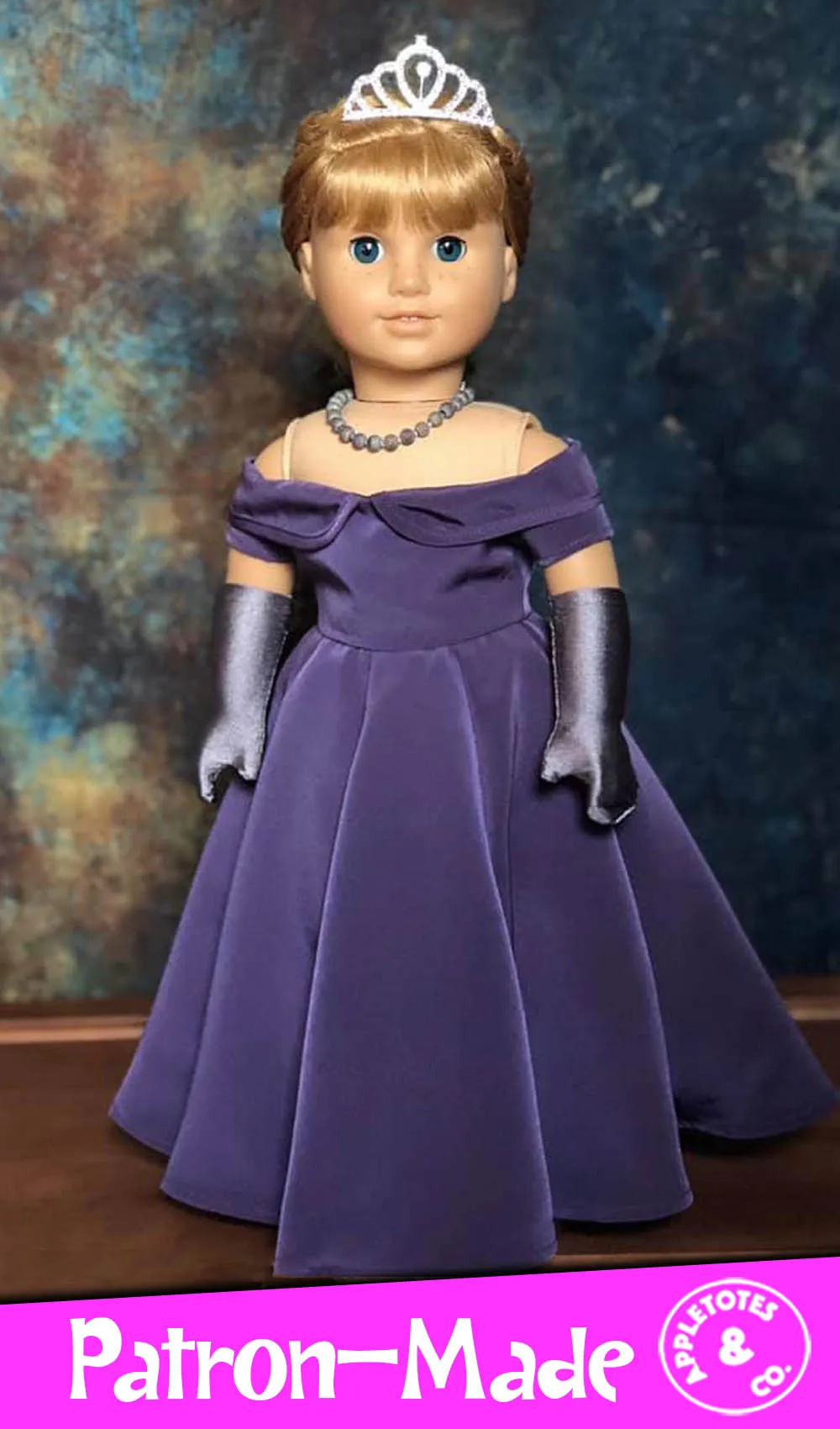 Carolina Gown 18 Inch Doll Sewing Pattern