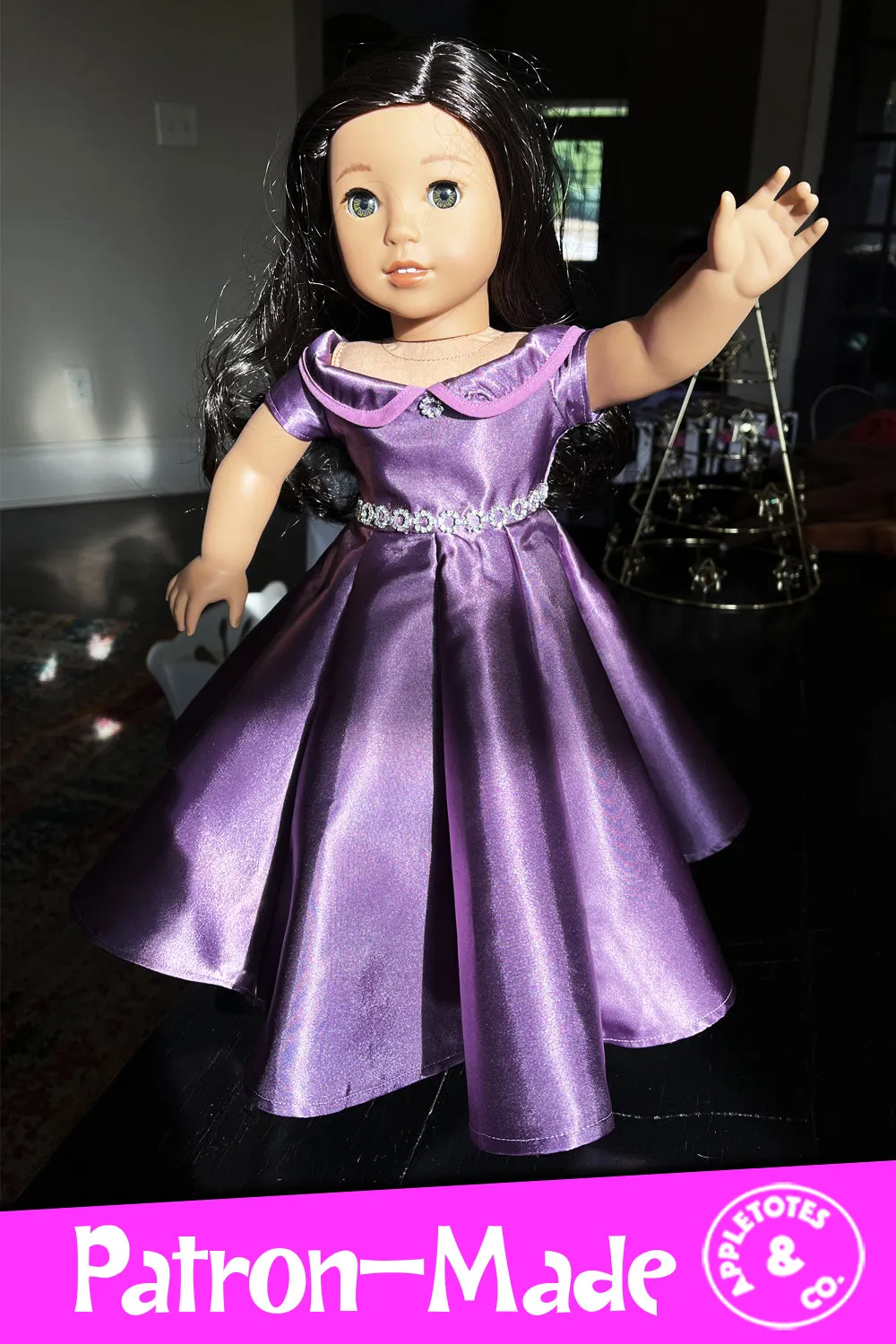 Carolina Gown 18 Inch Doll Sewing Pattern