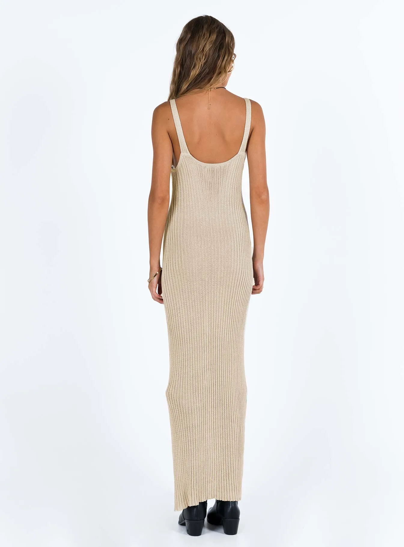 Carrera Maxi Dress Beige