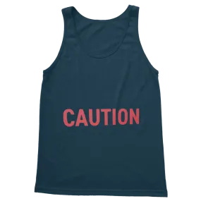 Caution Classic Adult Vest Top