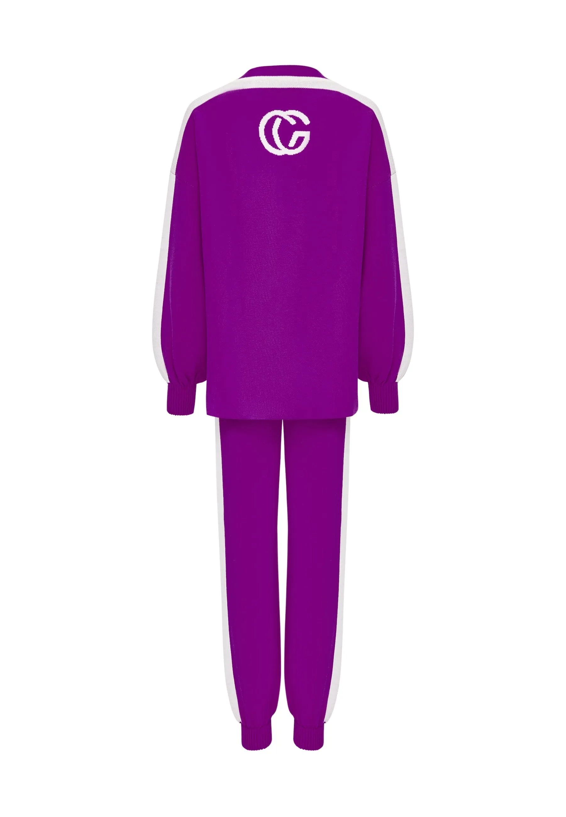 CG Knitted Jogger set - Purple