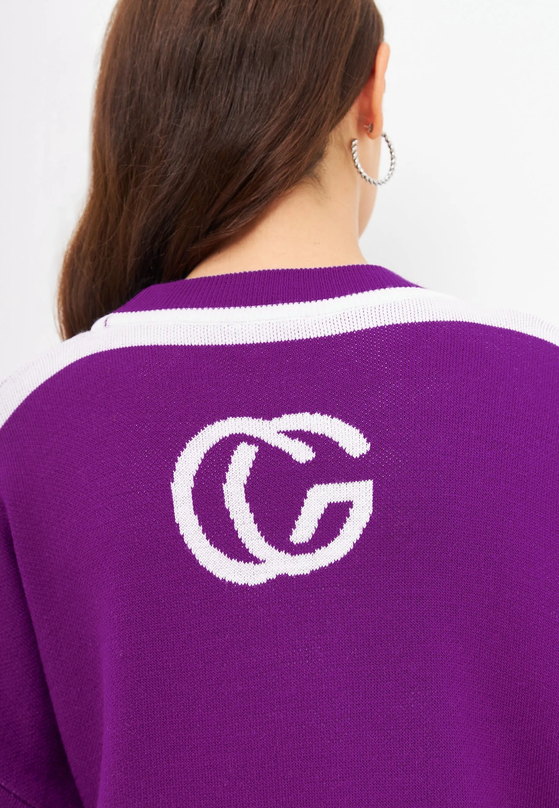 CG Knitted Jogger set - Purple