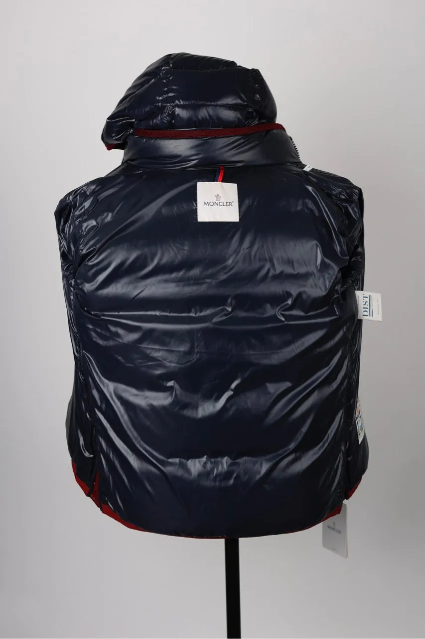 Colorblock Down Puffer Jacket