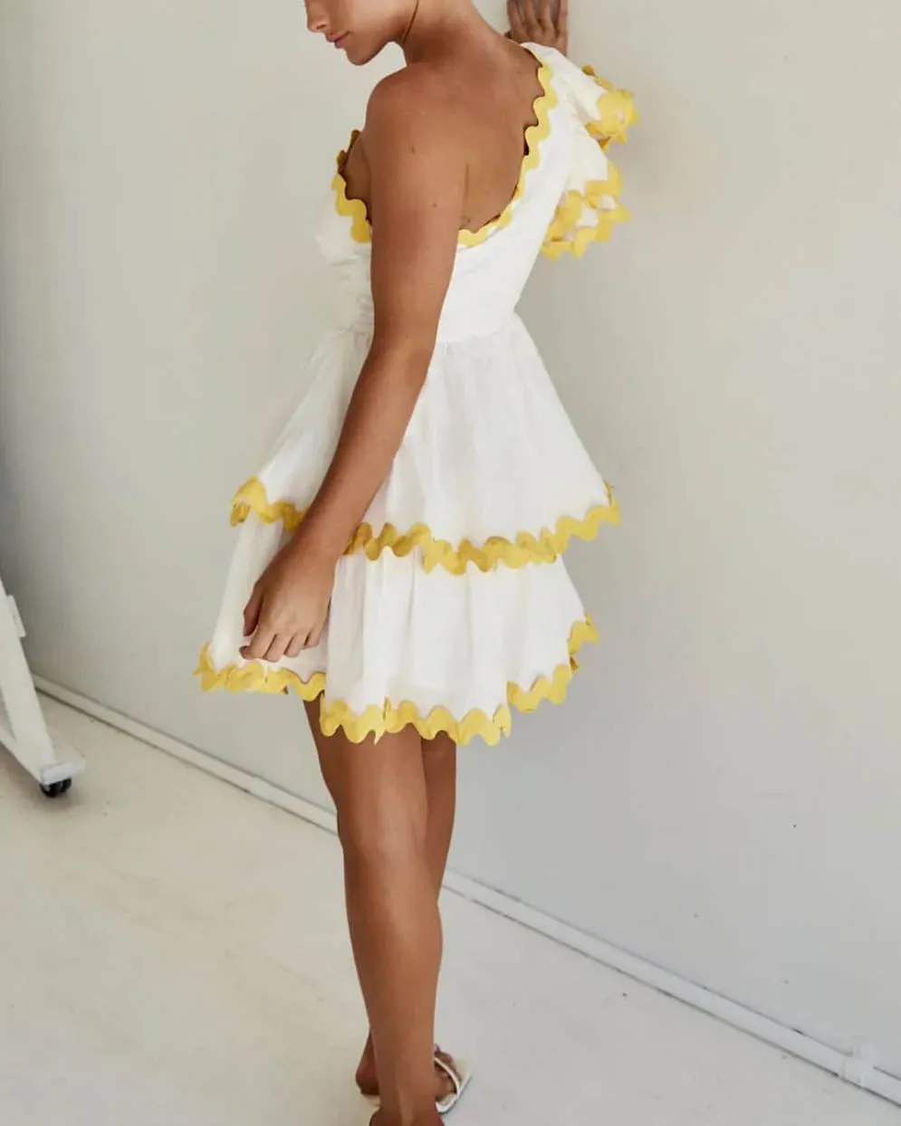 Dante Mini Dress Lemon