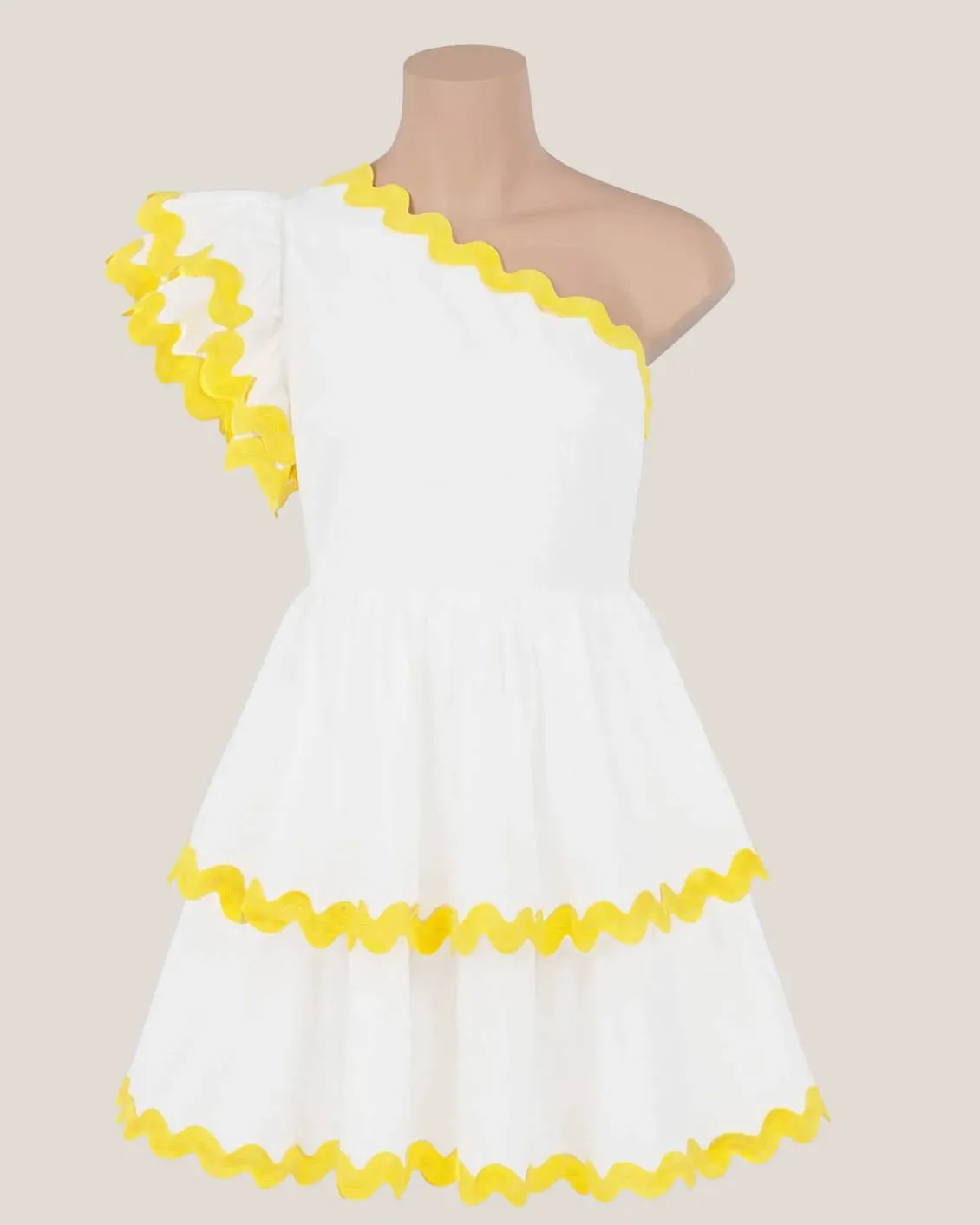 Dante Mini Dress Lemon