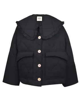 Darcy Frill Jacket - Obsidian