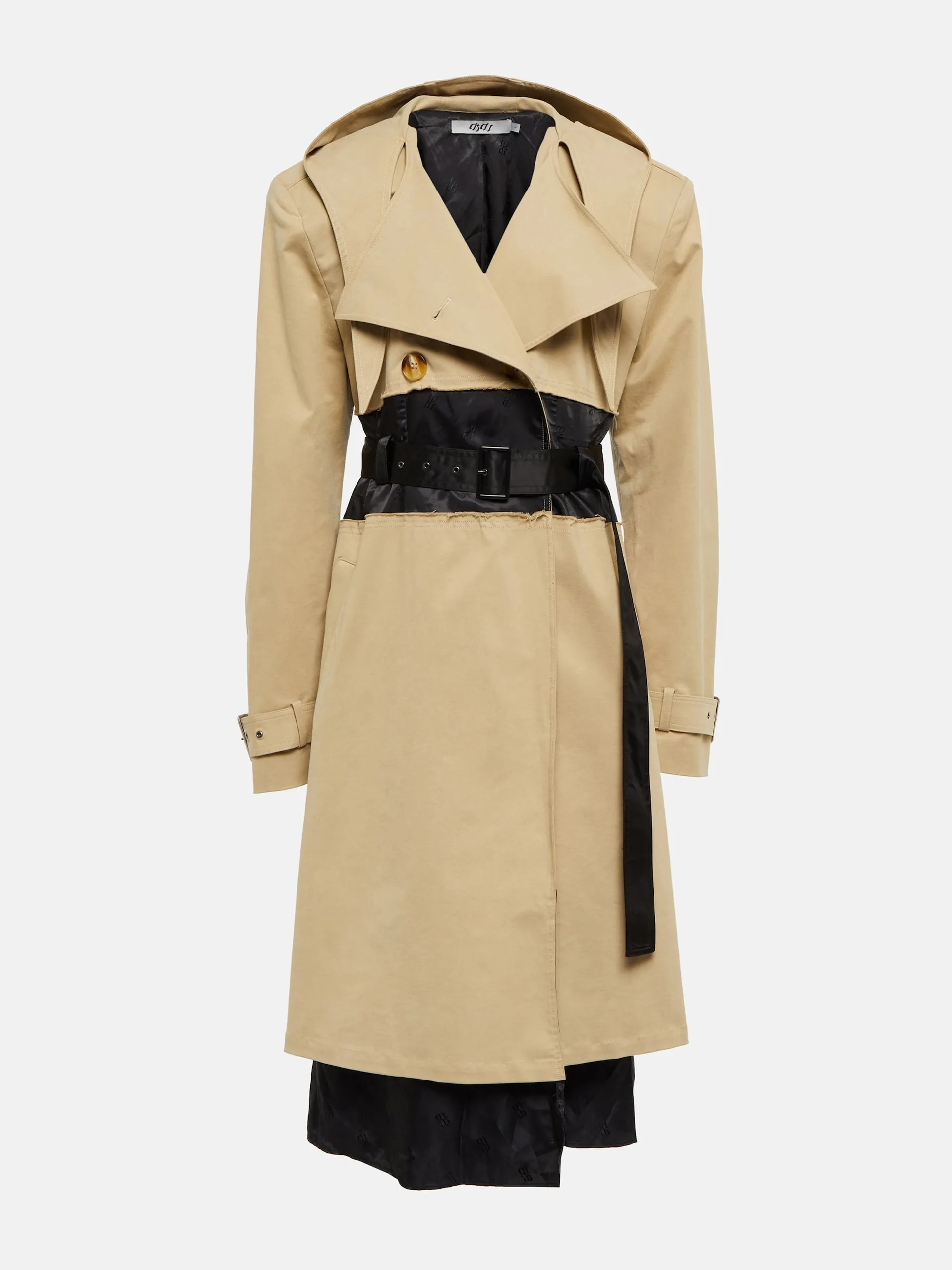 Deconstructed trench coat