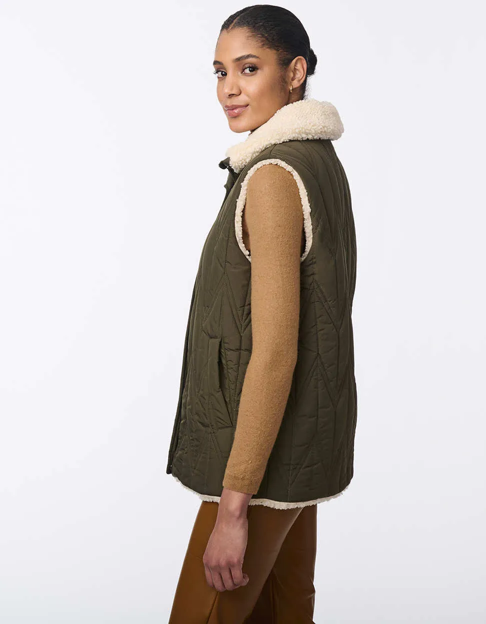 Dual Charm Sherpa Vest