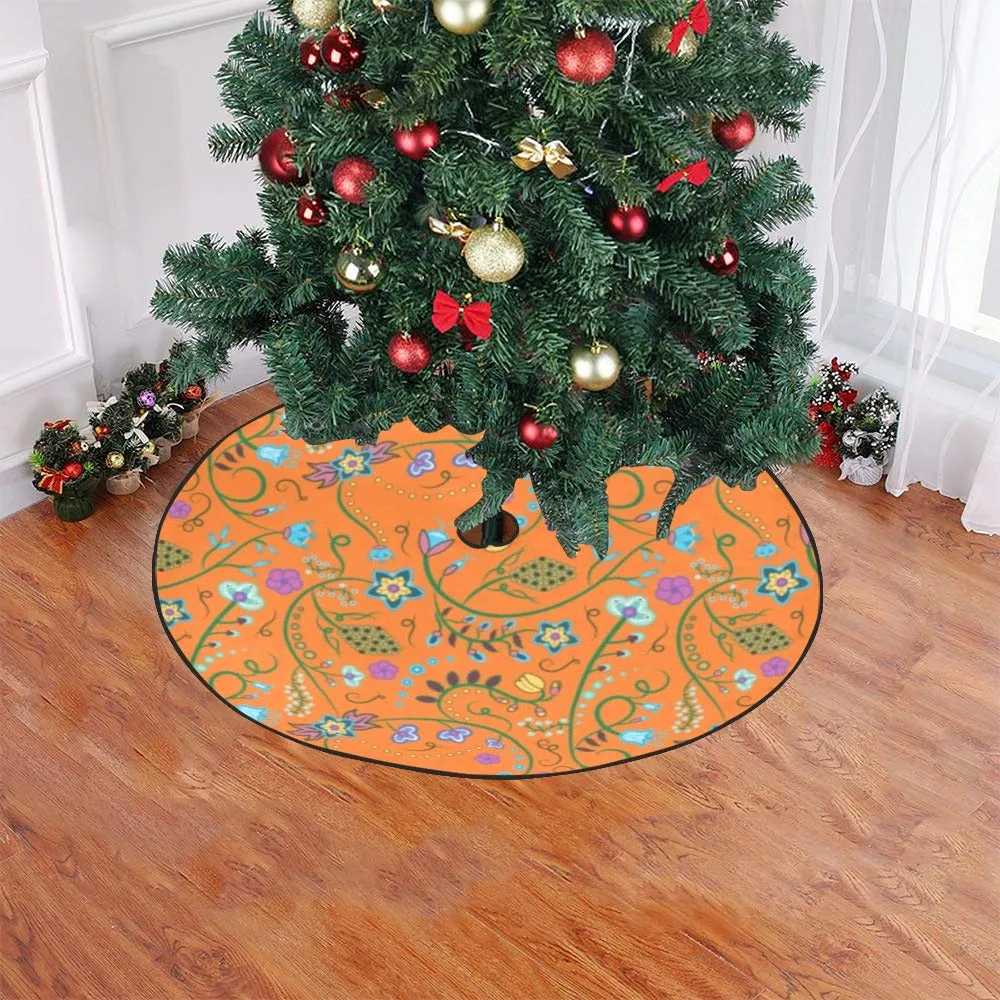 Fresh Fleur Carrot Christmas Tree Skirt 47" x 47"