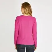 Fuschia Rick Rack Cardigan