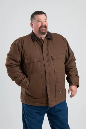 Heartland Washed Chore Coat - Bark CH377