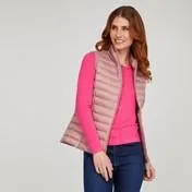 Hot Pink Crew Neck Cardigan