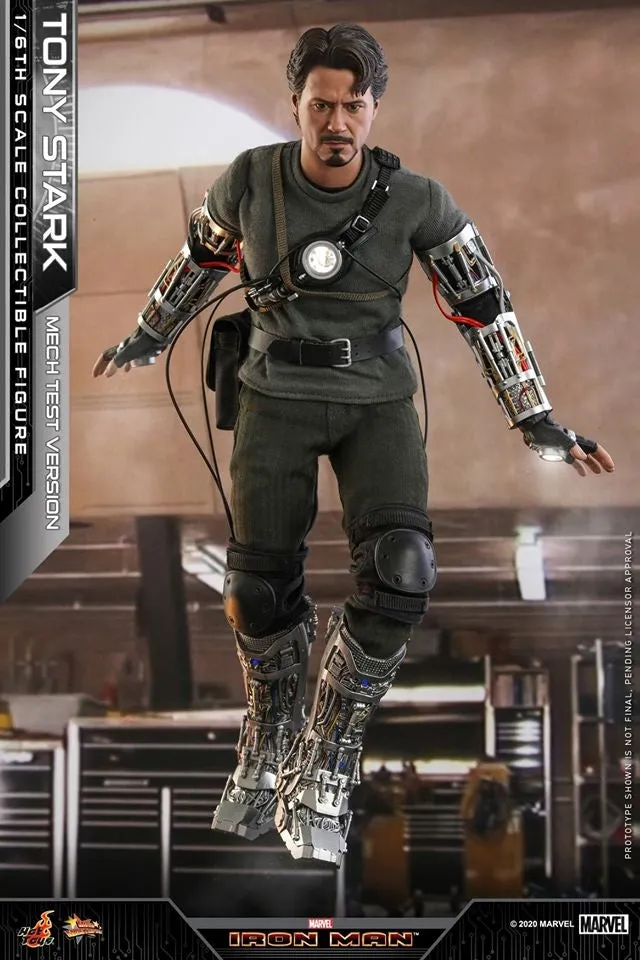 Hot Toys - MMS581 - Iron Man - 1/6th scale Tony Stark (Mech Test Version) Collectible Figure