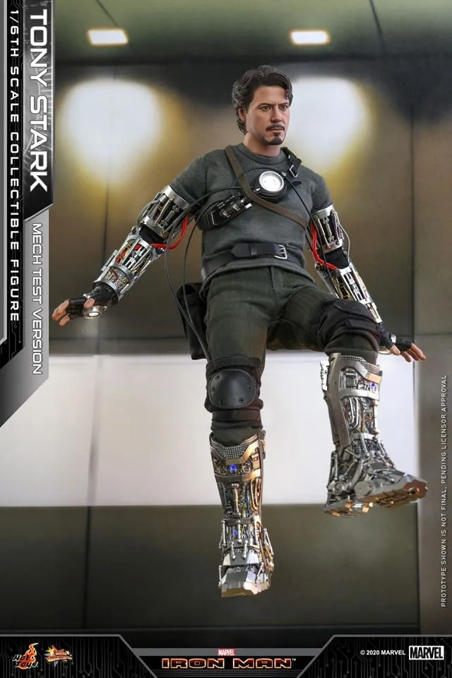 Hot Toys - MMS581 - Iron Man - 1/6th scale Tony Stark (Mech Test Version) Collectible Figure