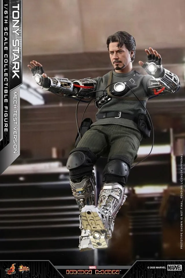 Hot Toys - MMS581 - Iron Man - 1/6th scale Tony Stark (Mech Test Version) Collectible Figure