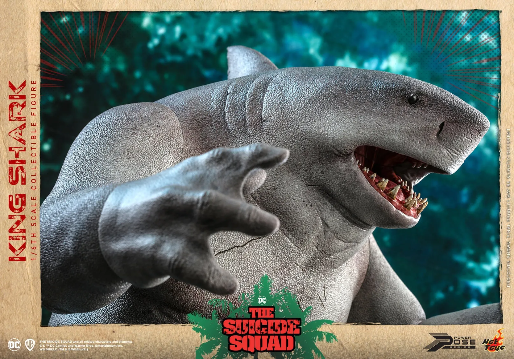 Hot Toys - PPS006 - The Suicide Squad - 1/6th scale King Shark Collectible Figure