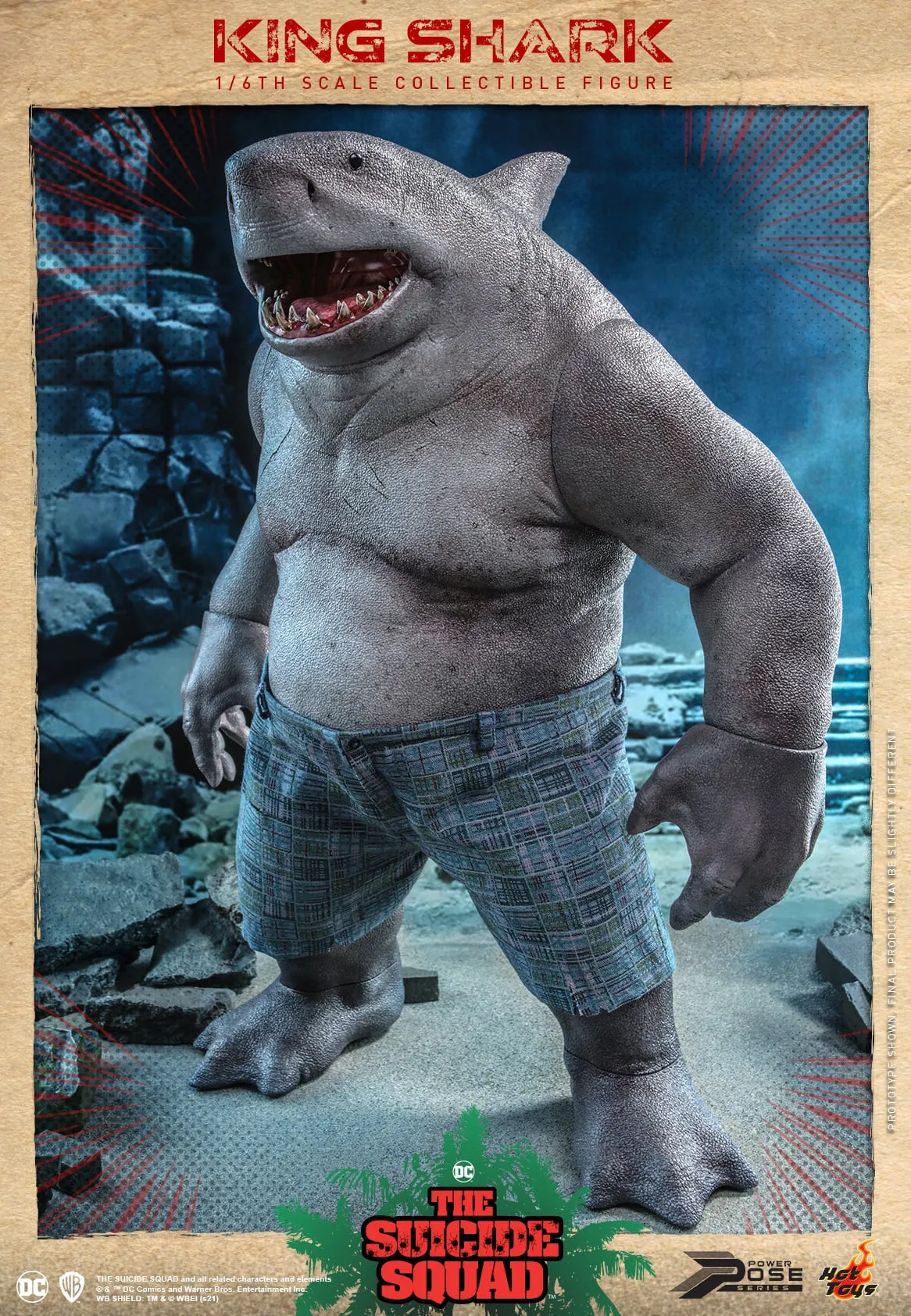 Hot Toys - PPS006 - The Suicide Squad - 1/6th scale King Shark Collectible Figure