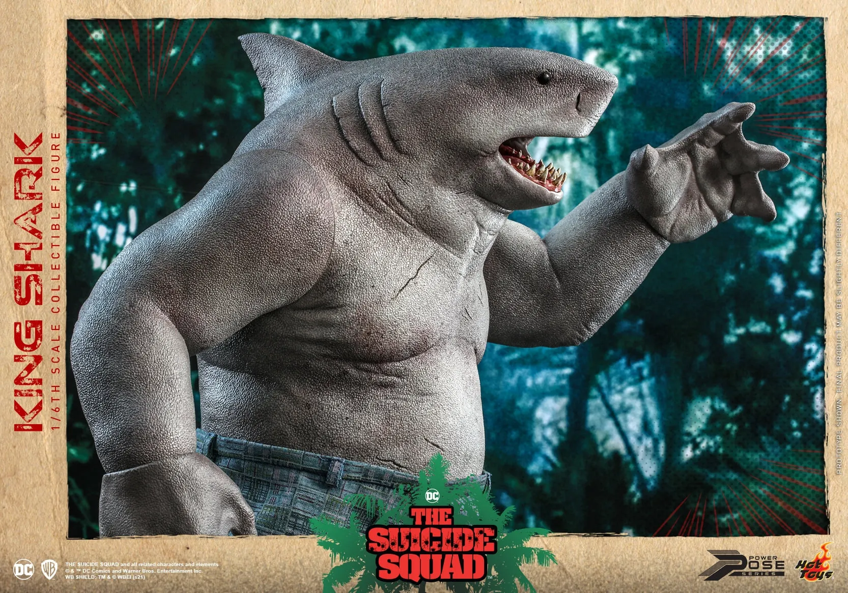 Hot Toys - PPS006 - The Suicide Squad - 1/6th scale King Shark Collectible Figure