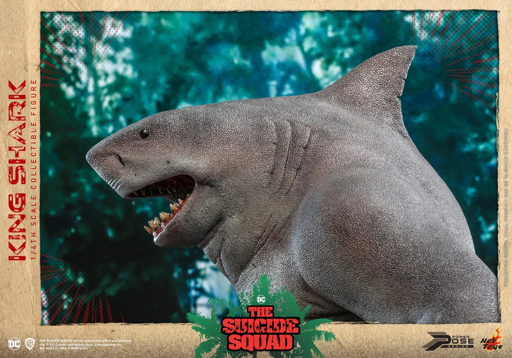 Hot Toys - PPS006 - The Suicide Squad - 1/6th scale King Shark Collectible Figure