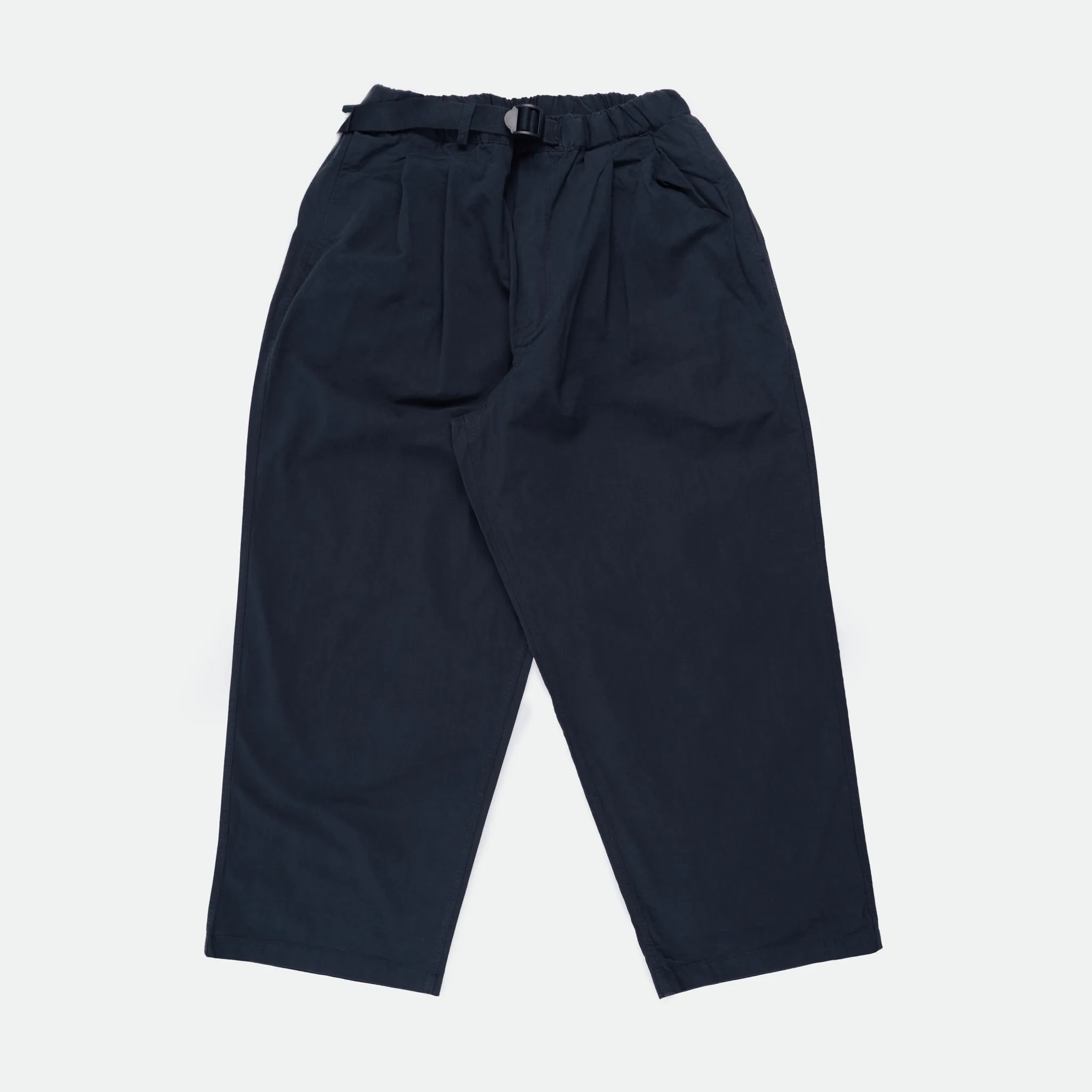 Kappy x Pick Store - Limited Edition Two Tuck Wide Pants Navy