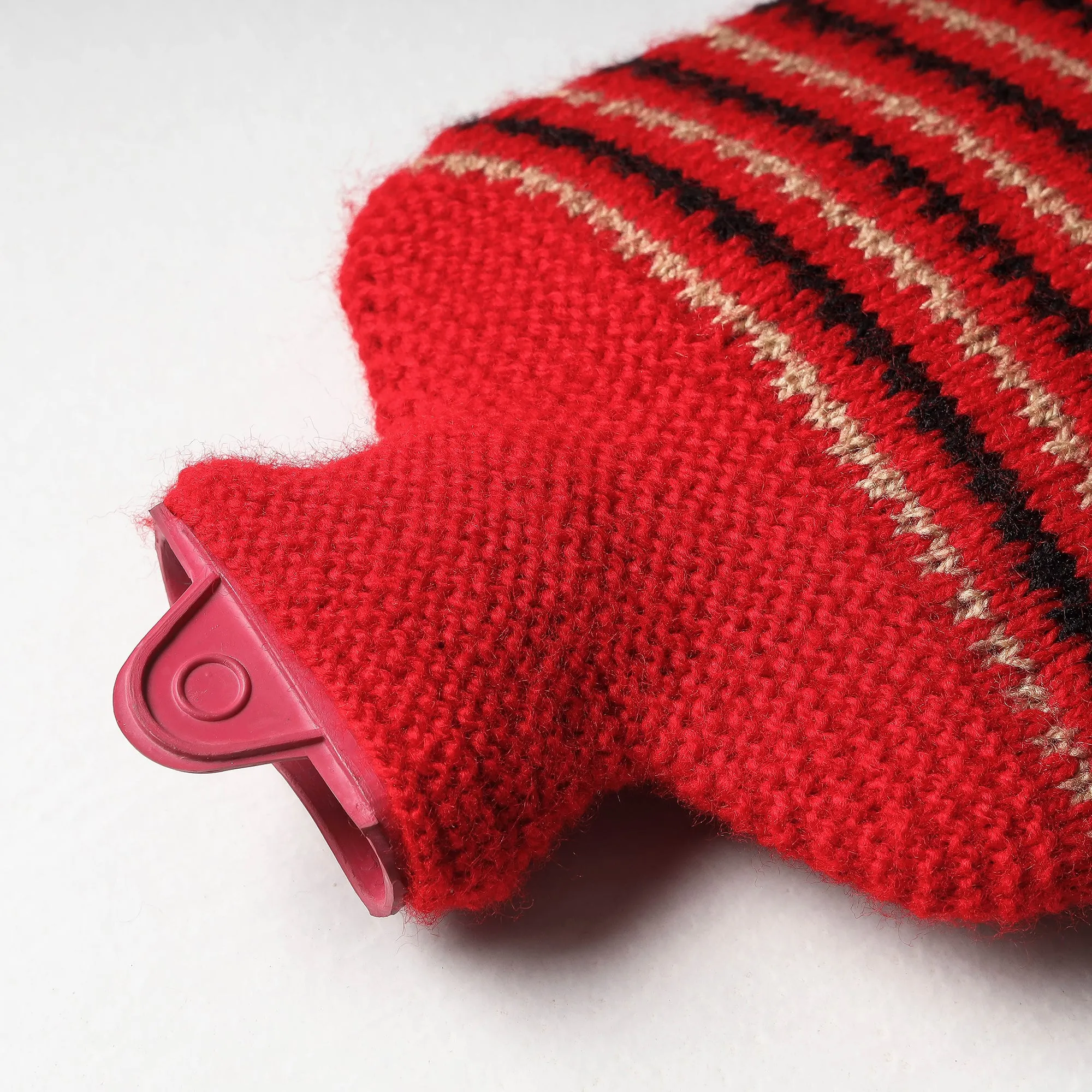 Kumaun Hand-knitted Woolen Hot Water Bottle Cover