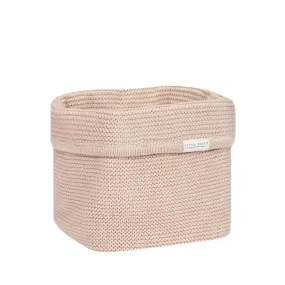 Little Dutch Knitted Storage Basket - Beige Small