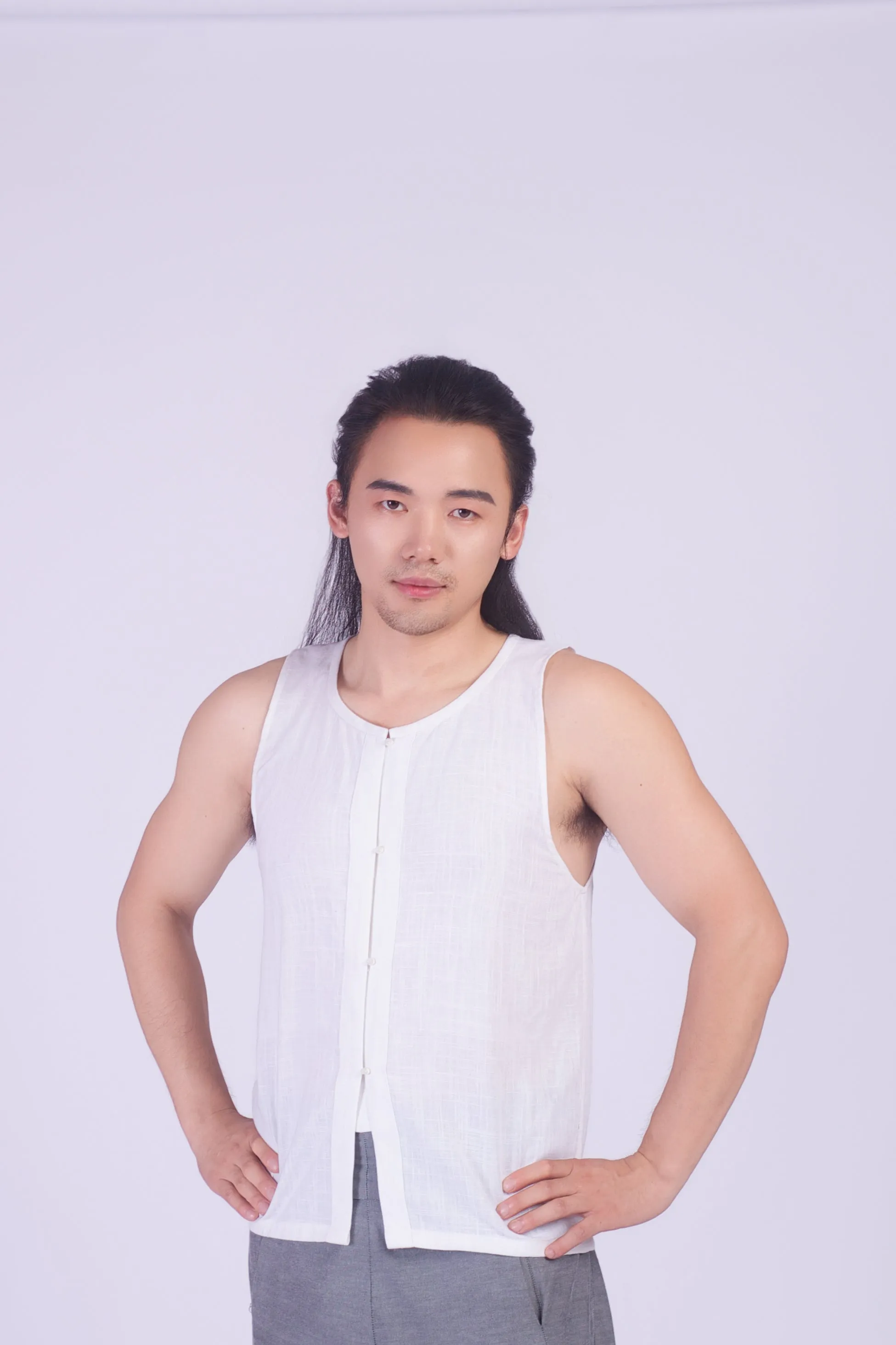 Liu Xiang 刘湘 Ming Dynasty Men's Beixin Vest Daily Cotton Undergarment