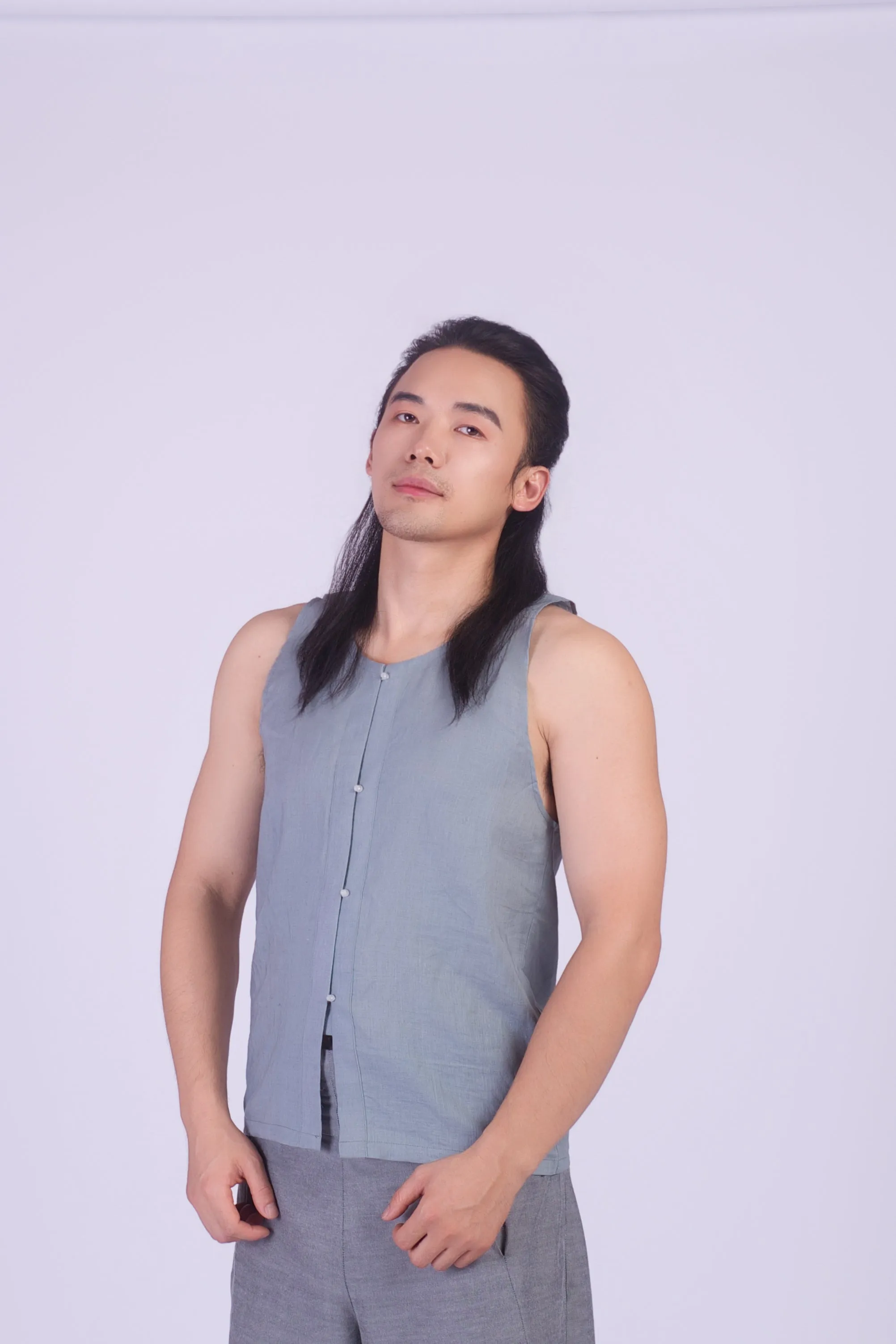 Liu Xiang 刘湘 Ming Dynasty Men's Beixin Vest Daily Cotton Undergarment