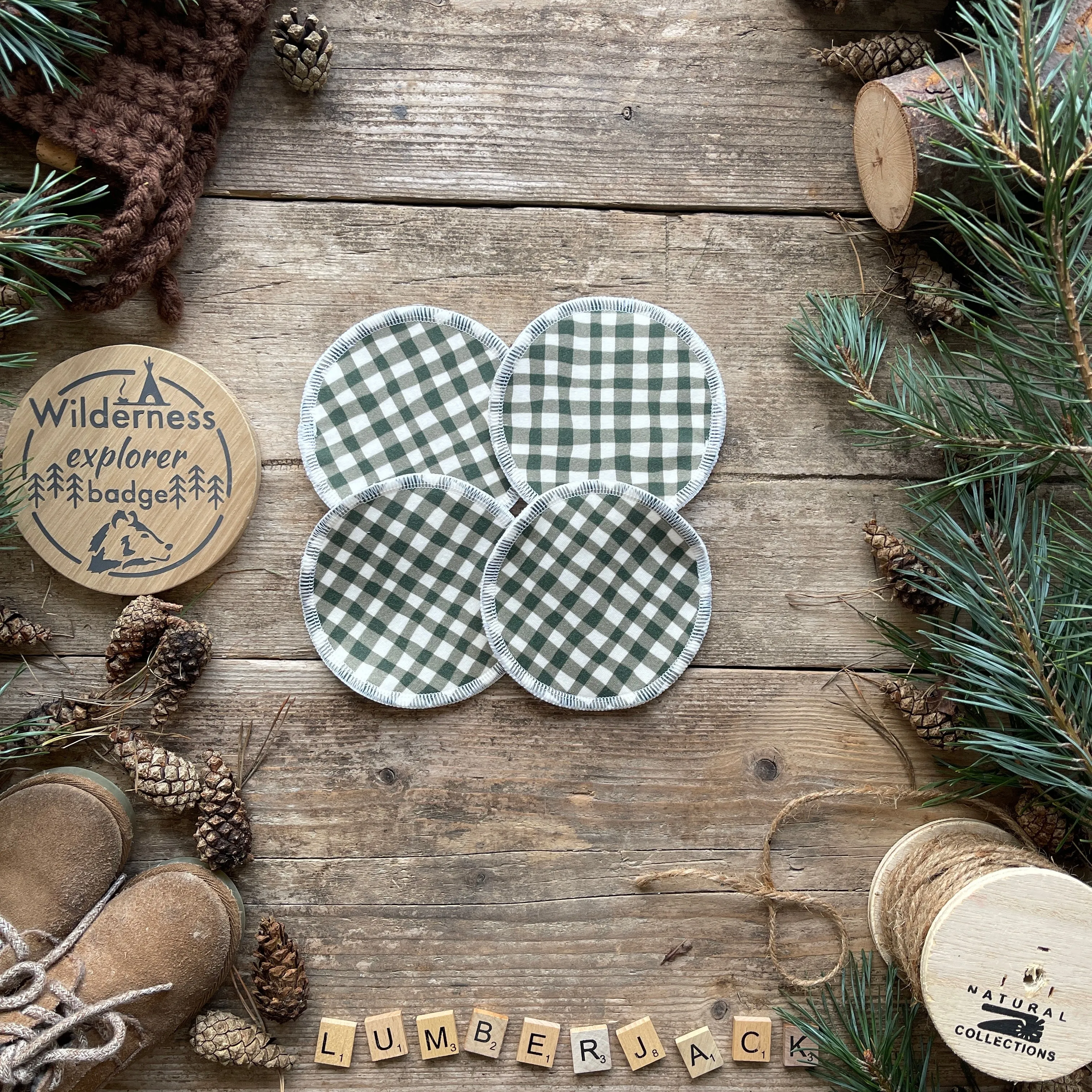 Lumberjack Reusable Breast Pads