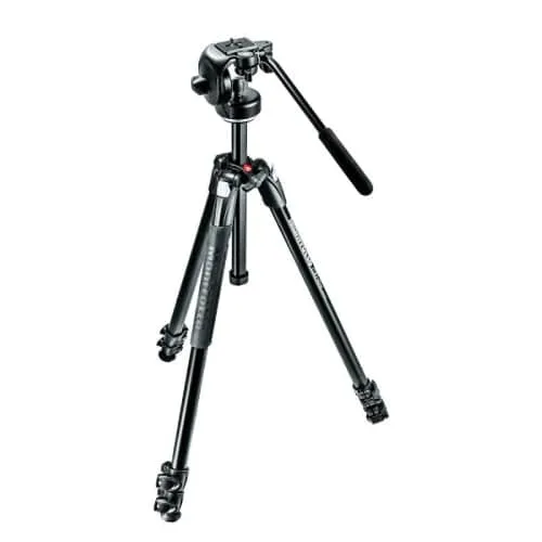 Manfrotto MK290XTA3-2W Aluminium 3-Section Kit with Fluid Head & Tripod Bag