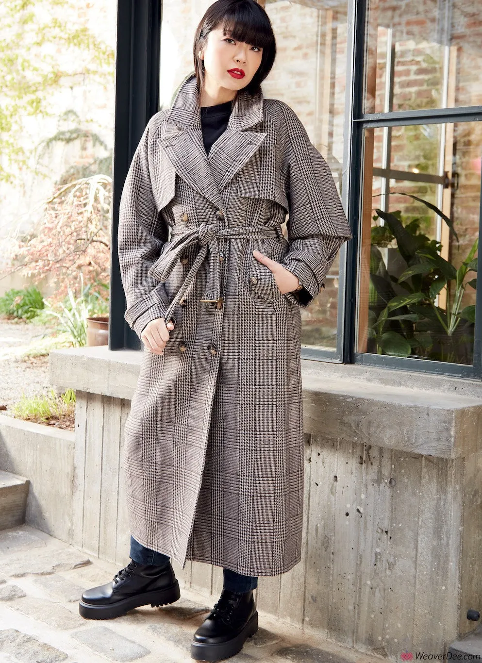 McCall's Pattern M8246 Misses' Jacket, Coat & Belt