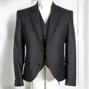 Midnight Contemporary Tweed Jacket