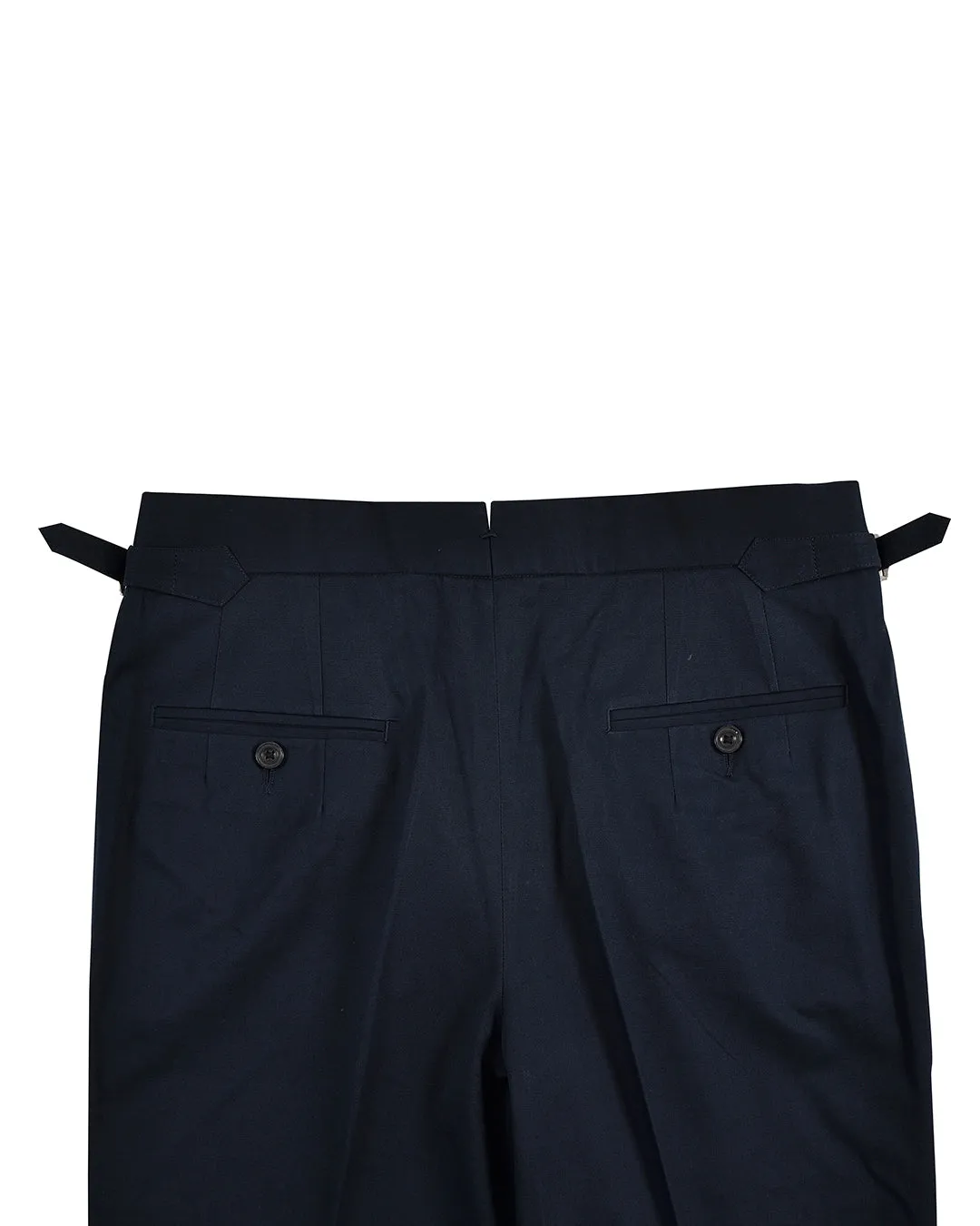 Navy Twill Cotton Dress Pant